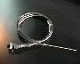 Stainless temperature probe Silicon or PT100
